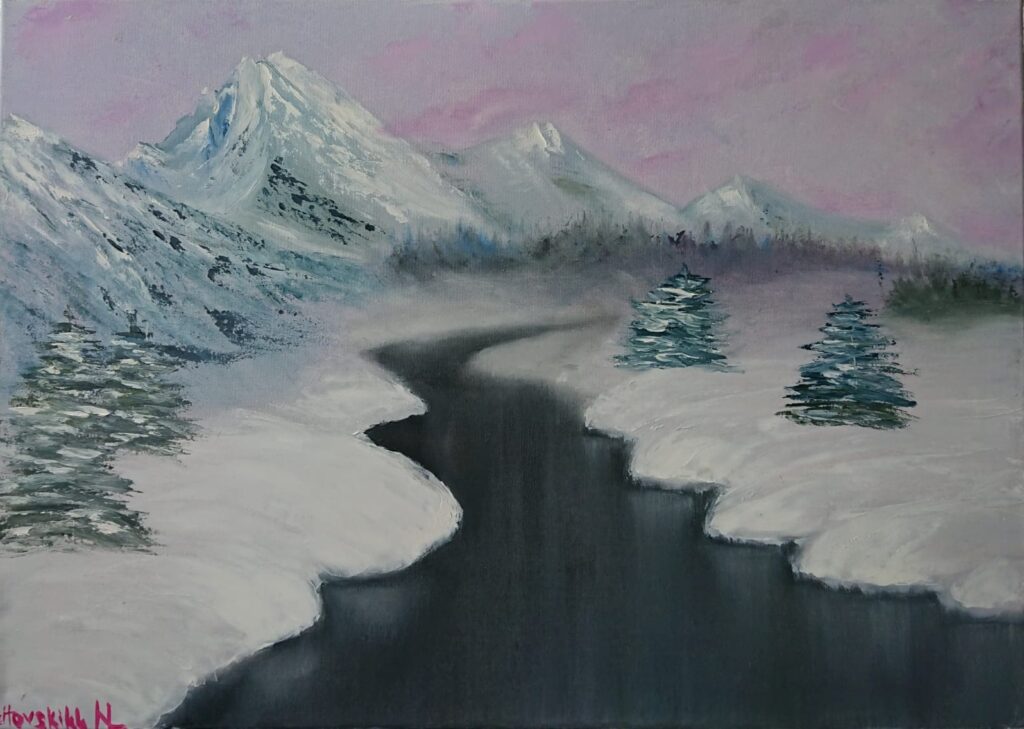 rivière de montagne